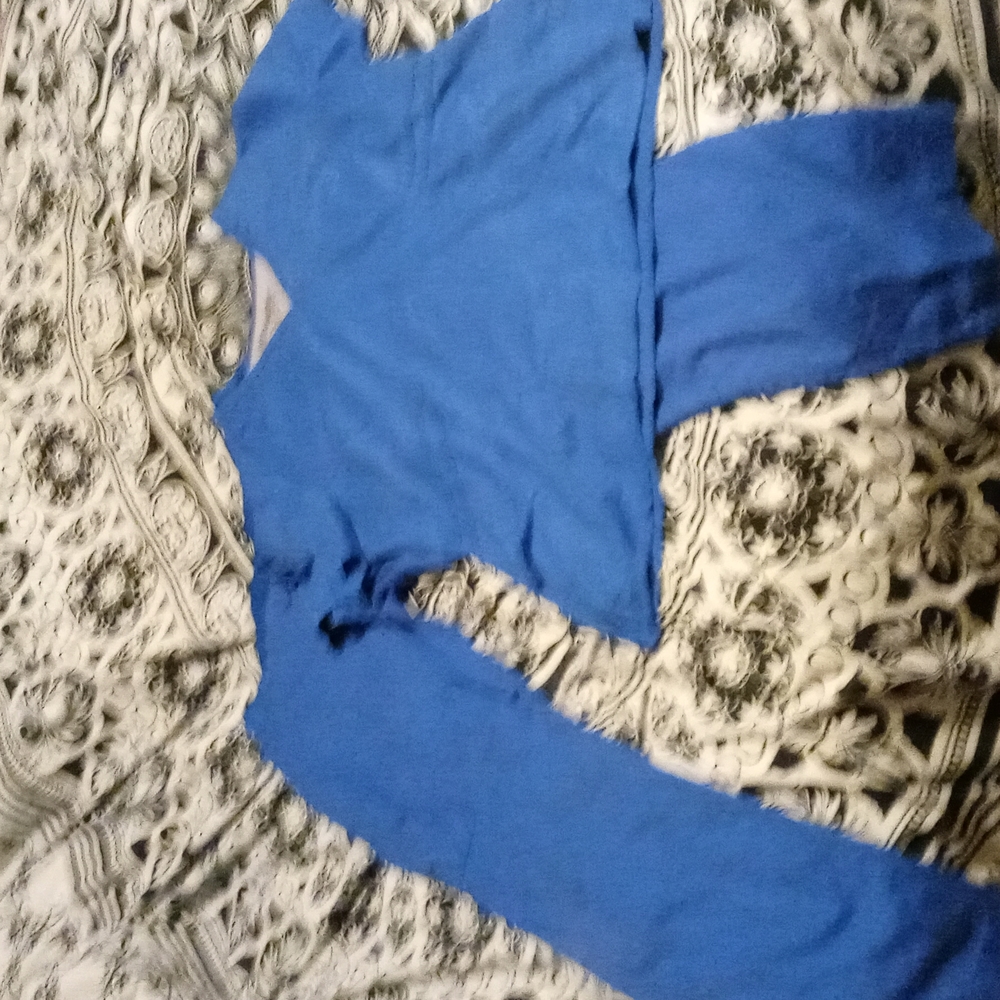 Grey's Anatomy royal blue scrub set L